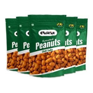 Chaskaah Chilli Tadka Peanuts 140g (Pack of 5)